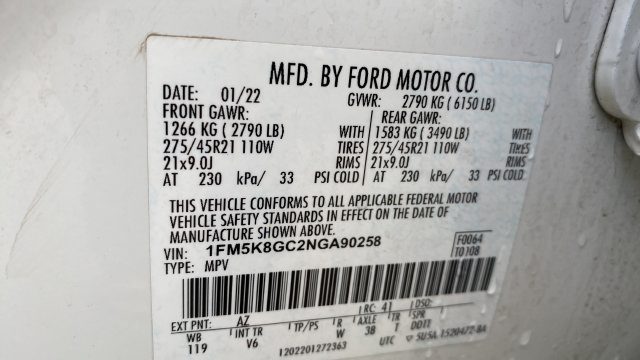 Used 2022 Ford Explorer ST w/ ST High-Performance Pack AWD/4WD image 27