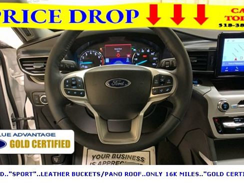 Certified 2023 Ford Explorer XLT w/ Equipment Group 202A image 37