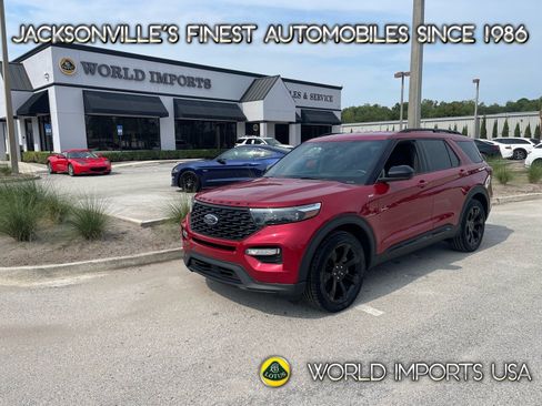 Used 2023 Ford Explorer ST-Line w/ Class IV Trailer Tow Package RWD image 1