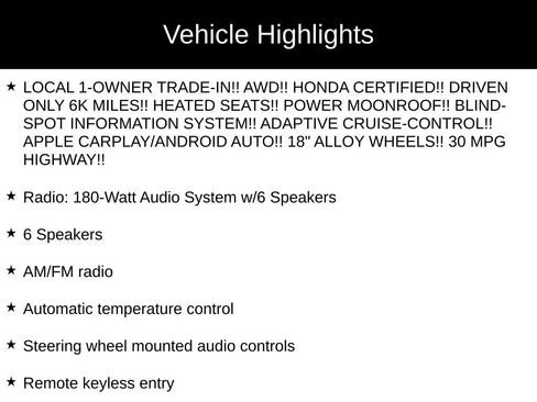 Certified 2023 Honda HR-V Sport image 33
