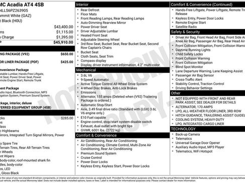 Used 2023 GMC Acadia AT4 w/ Trailering Package image 7