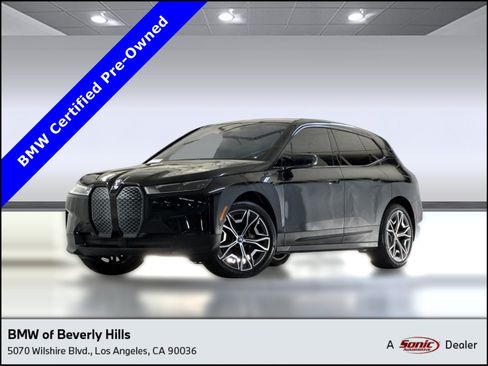 Certified 2025 BMW iX xDrive50 w/ Premium Package AWD/4WD image 1