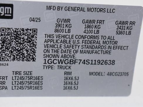 New 2025 Chevrolet Express 2500 Extended w/ Driver Convenience Package image 32