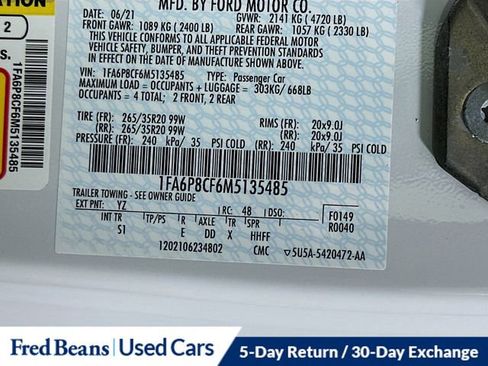 Used 2021 Ford Mustang GT Premium image 28