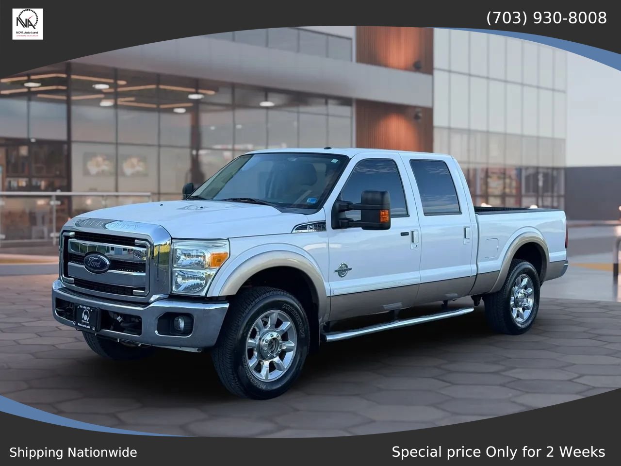Used 2012 Ford F250 Lariat w/ Lariat Ultimate Pkg AWD/4WD image 4