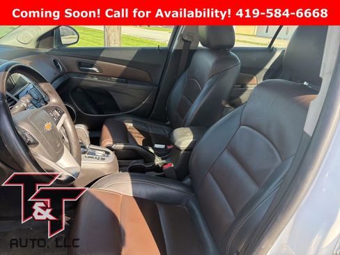 Used 2015 Chevrolet Cruze LTZ w/ Sun, Sound and Sport Package image 5