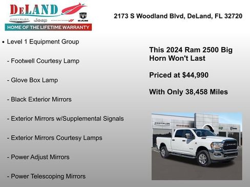Used 2024 RAM 2500 Big Horn image 12