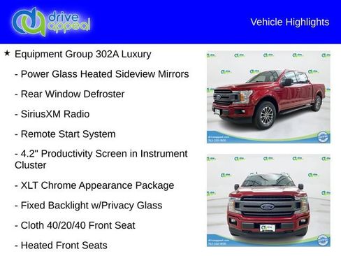 Used 2019 Ford F150 XLT w/ Equipment Group 302A Luxury AWD/4WD image 12