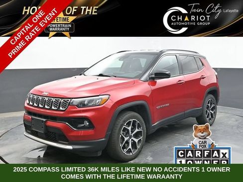 Used 2025 Jeep Compass Limited AWD/4WD image 1