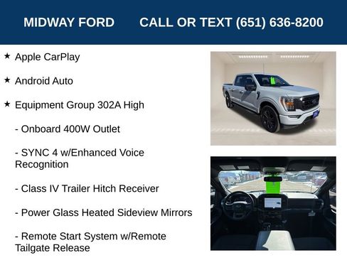 Used 2023 Ford F150 XLT w/ Equipment Group 302A High image 6