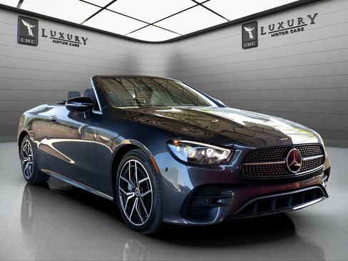 Used 2021 Mercedes-Benz E 450 4MATIC Cabriolet w/ AMG Line image 72