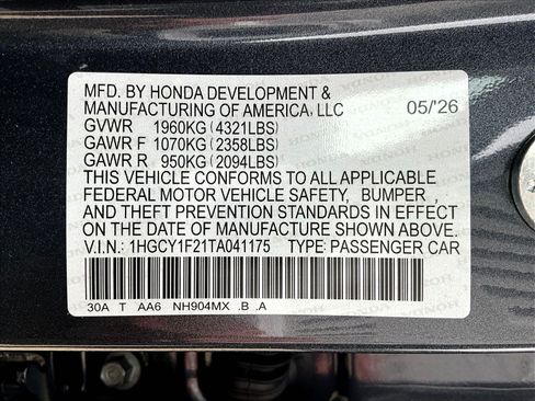 New 2026 Honda Accord LX image 21