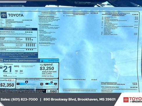 New 2026 Toyota Tacoma SR image 12