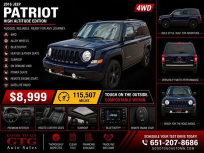 Used 2016 Jeep Patriot High Altitude