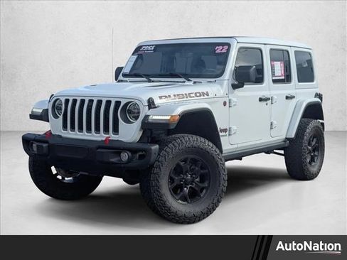 Used 2022 Jeep Wrangler Unlimited Rubicon w/ Steel Bumper Group image 1