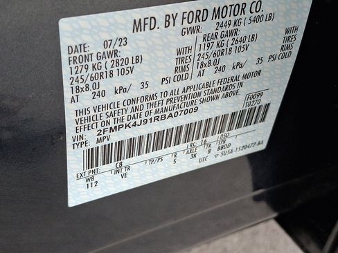 Certified 2024 Ford Edge SEL w/ Convenience Package image 27