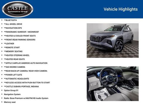 Used 2024 Hyundai Tucson Limited AWD/4WD image 3