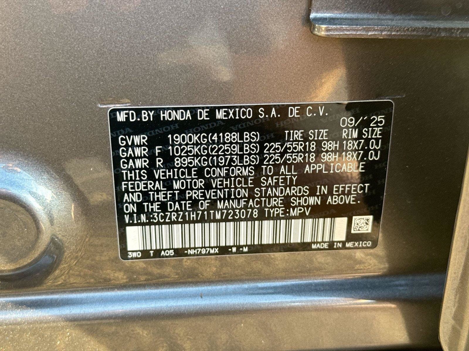 Used 2026 Honda HR-V EX-L image 26
