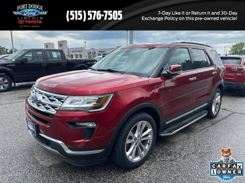 Used 2018 Ford Explorer Limited w/ Ford Safe & Smart Package AWD/4WD image 1