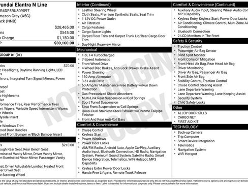 Used 2024 Hyundai Elantra N Line FWD image 5