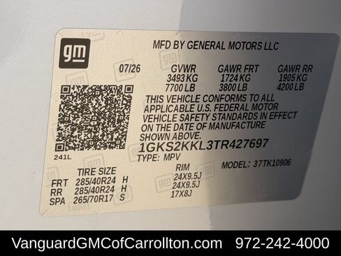 New 2026 GMC Yukon XL Denali Ultimate AWD/4WD image 27