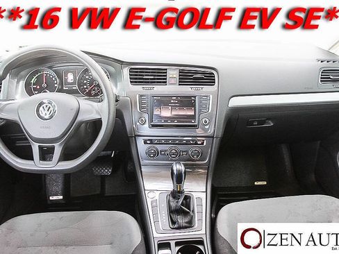 Used 2016 Volkswagen e-Golf SE FWD image 14