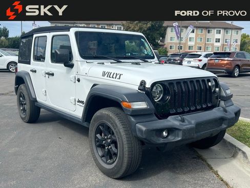 Used 2020 Jeep Wrangler Unlimited Willys image 5