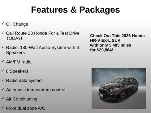 Certified 2026 Honda HR-V EX-L image 4