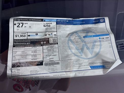 New 2025 Volkswagen GTI SE image 25