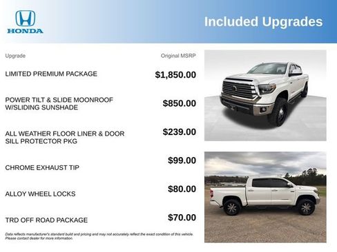 Used 2019 Toyota Tundra Limited w/ Limited Premium Package image 3