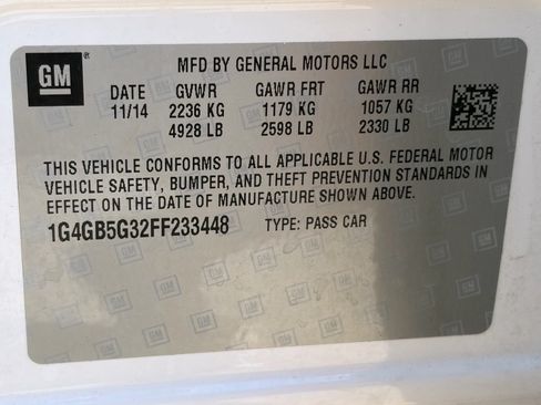 Used 2015 Buick LaCrosse Leather FWD image 36