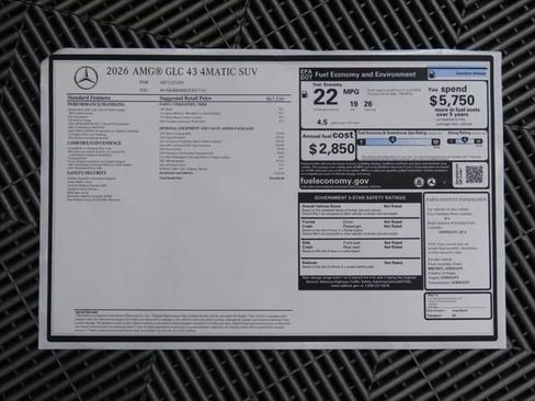 New 2026 Mercedes-Benz GLC 43 AMG 4MATIC image 9