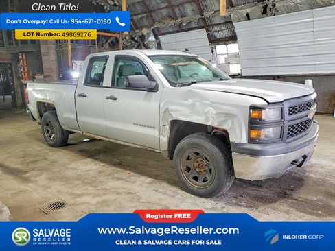 Used 2015 Chevrolet Silverado 1500 W/T w/ Chrome Bumper Package image 5