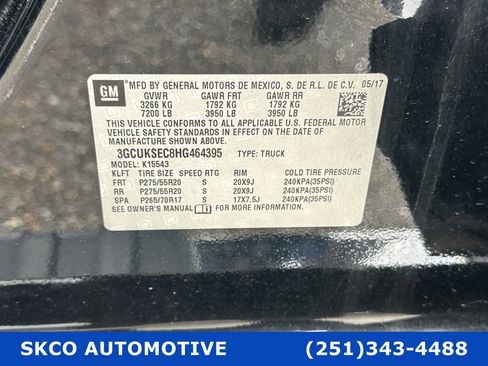 Used 2017 Chevrolet Silverado 1500 LTZ w/ High Desert Package image 25