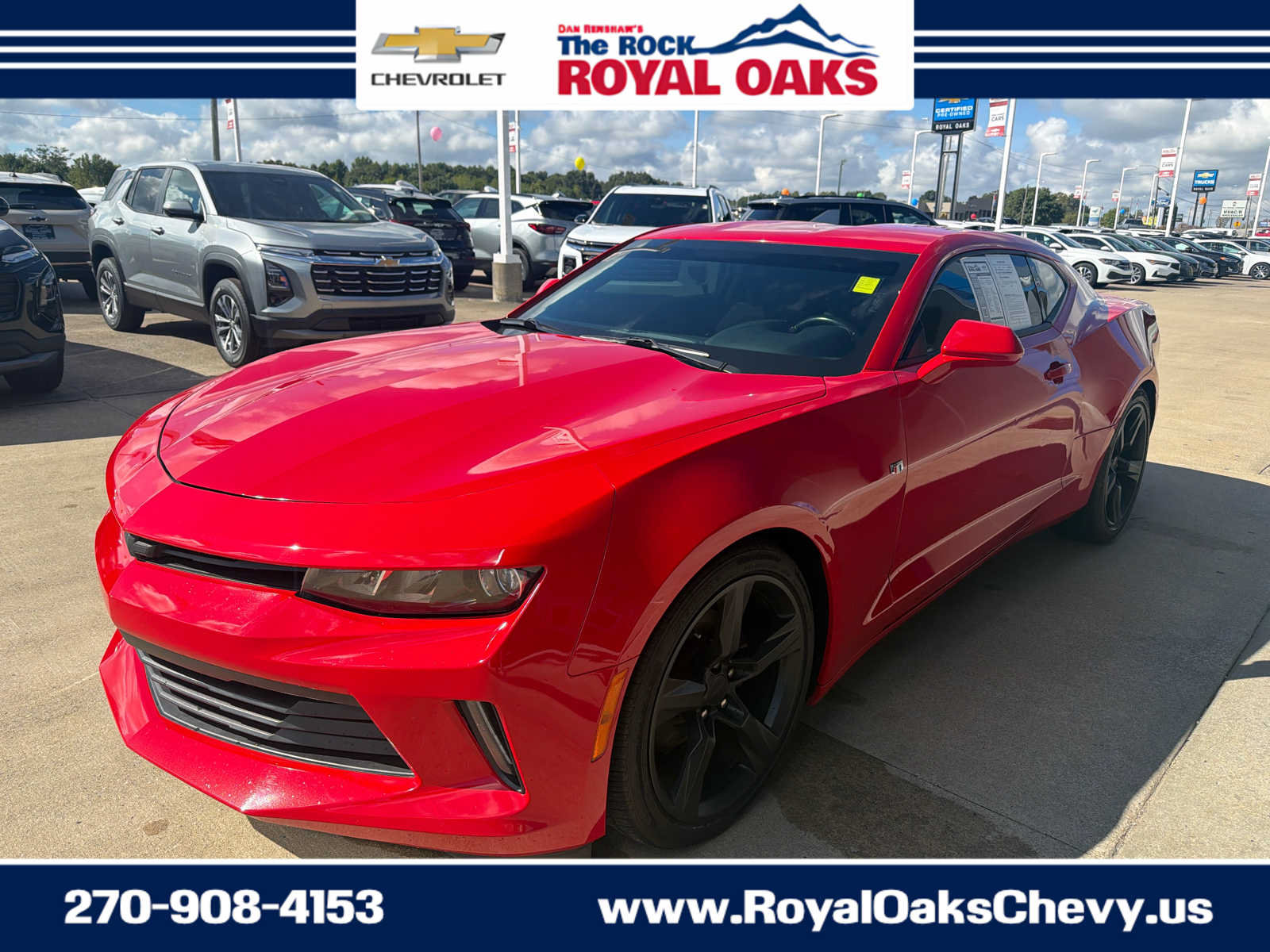 Used 2018 Chevrolet Camaro LT RWD image 1