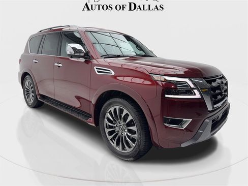 Used 2024 Nissan Armada Platinum w/ Captain's Chairs Package image 2