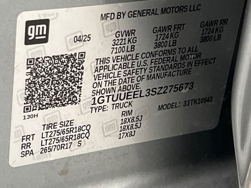 Used 2025 GMC Sierra 1500 AT4 AWD/4WD image 67