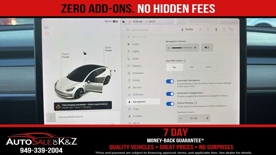 Used 2021 Tesla Model 3 Standard Range Plus RWD image 11