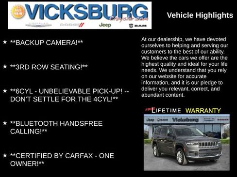 Used 2023 Jeep Grand Cherokee L Laredo image 7