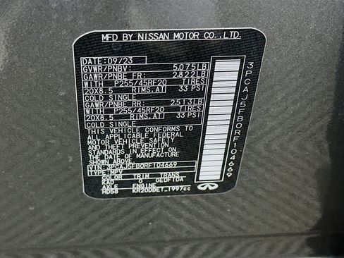 Used 2024 INFINITI QX50 Sport image 12