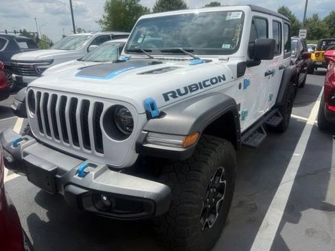 Used 2021 Jeep Wrangler Unlimited Rubicon 4xe AWD/4WD image 1