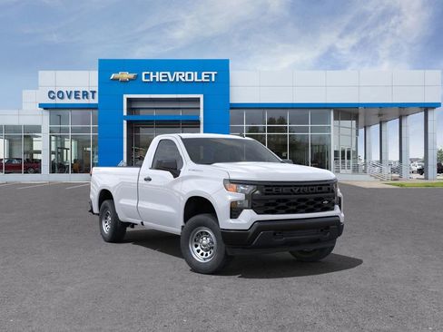 New 2025 Chevrolet Silverado 1500 W/T w/ WT Value Package AWD/4WD image 1