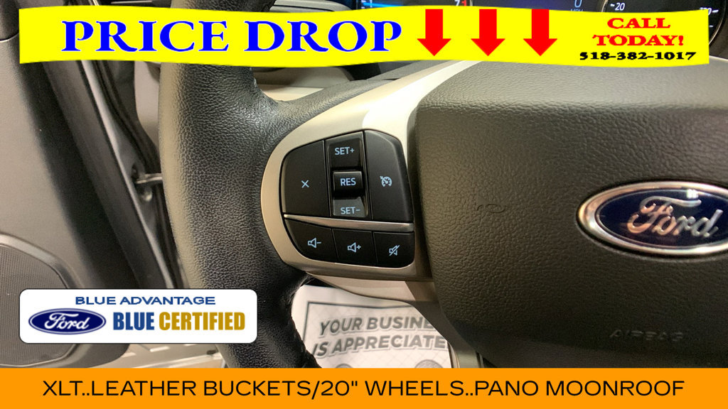 Certified 2022 Ford Explorer XLT w/ Equipment Group 202A AWD/4WD image 34