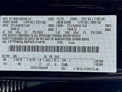 New 2026 Ford F150 XLT w/ Equipment Group 302A MID image 25