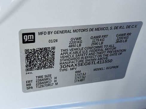 New 2026 Chevrolet Equinox ACTIV w/ Convenience Package III AWD/4WD image 33