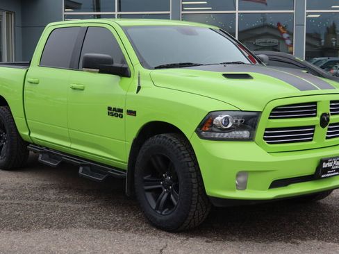 Used 2017 RAM 1500 Sport w/ Sublime Green Sport Package image 4