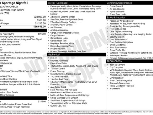 Used 2022 Kia Sportage Nightfall Edition image 27