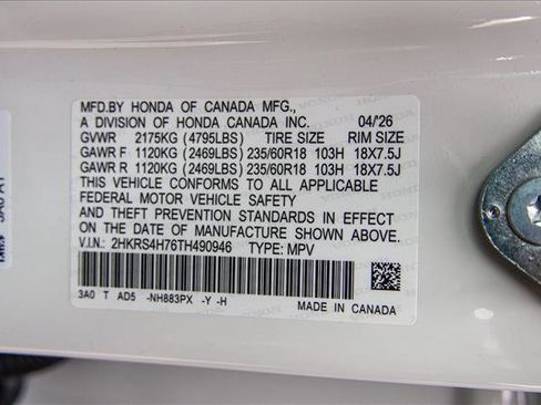 New 2026 Honda CR-V EX-L image 26