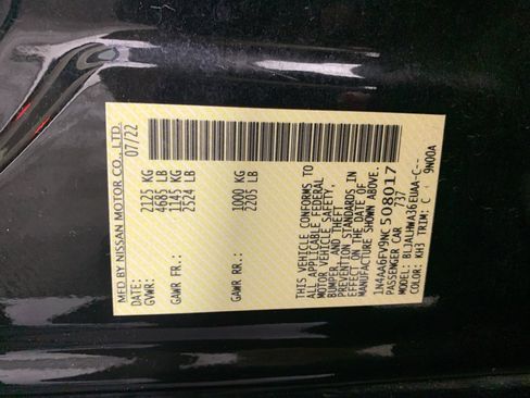 Used 2022 Nissan Maxima Platinum w/ Sport Mat Group image 12