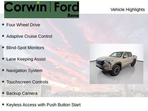 Used 2024 Nissan Frontier PRO-4X w/ Technology Package AWD/4WD image 8